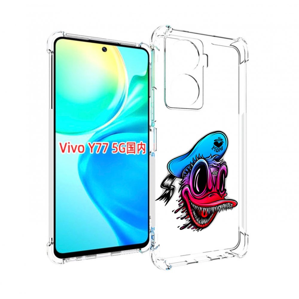 

Чехол MyPads Дональд для Vivo Y77 5G, Прозрачный, Tocco