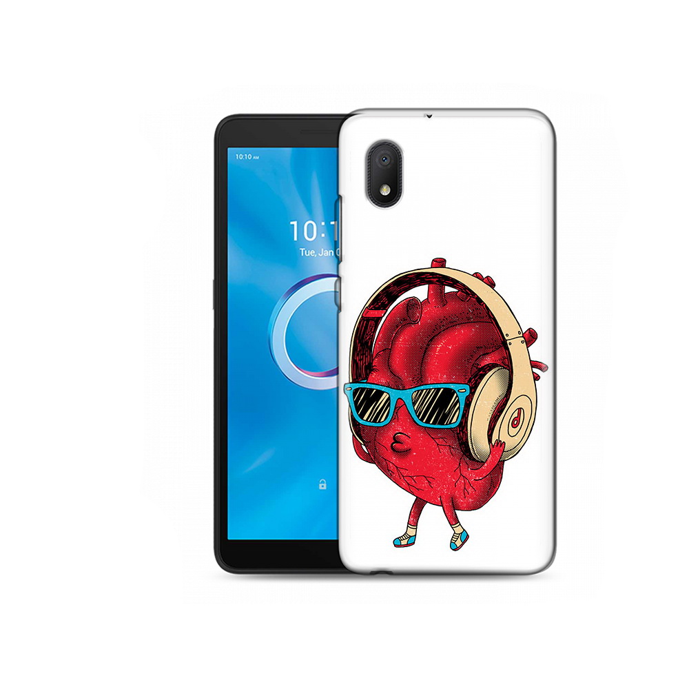 

Чехол MyPads Tocco для Alcatel 1B 5002H слушай сердце (PT227135.663.609), Tocco
