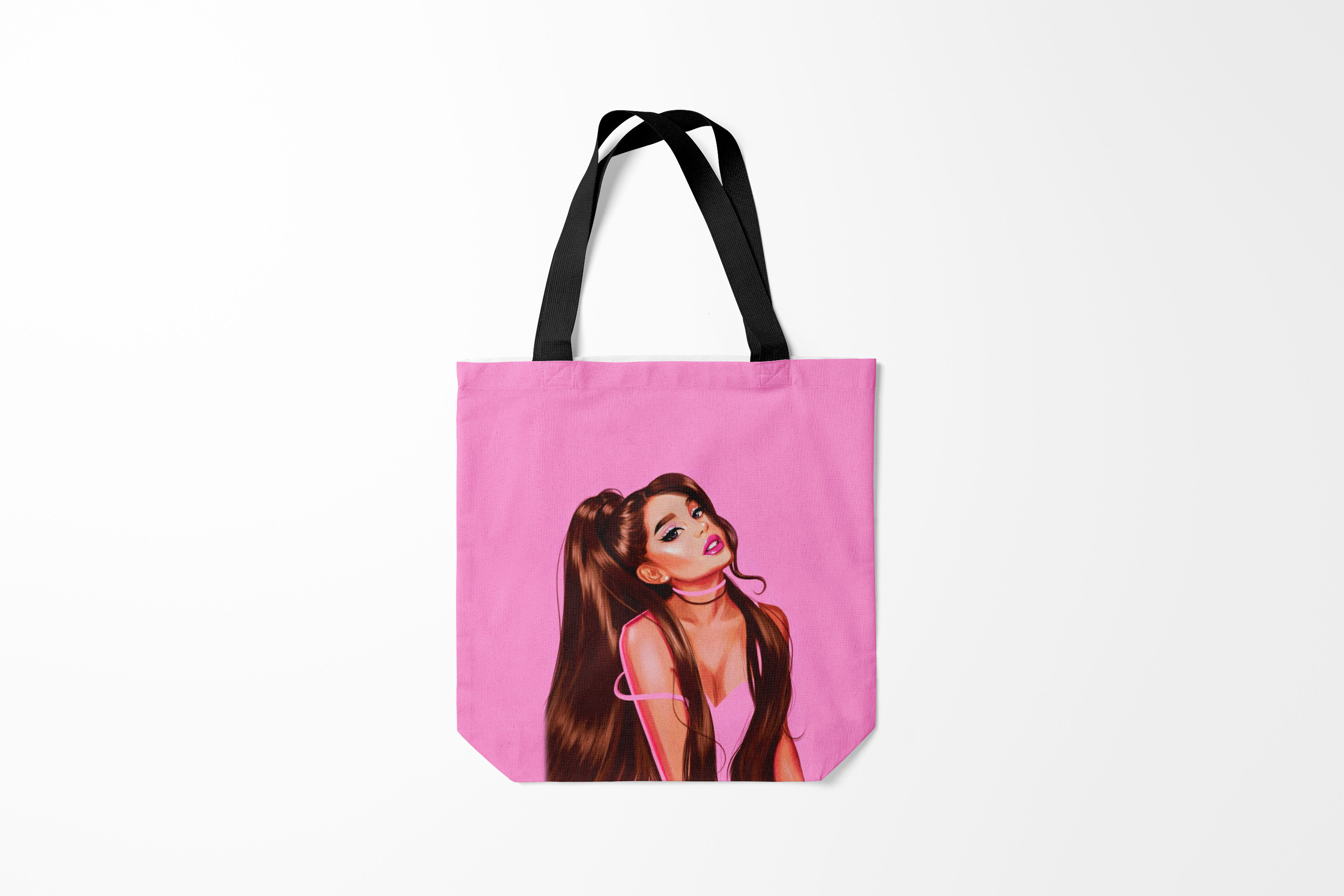 

Сумка шoппер унисекс Burnettie Ариана Гранде Ariana Grande, серый, Ариана Гранде Ariana Grande