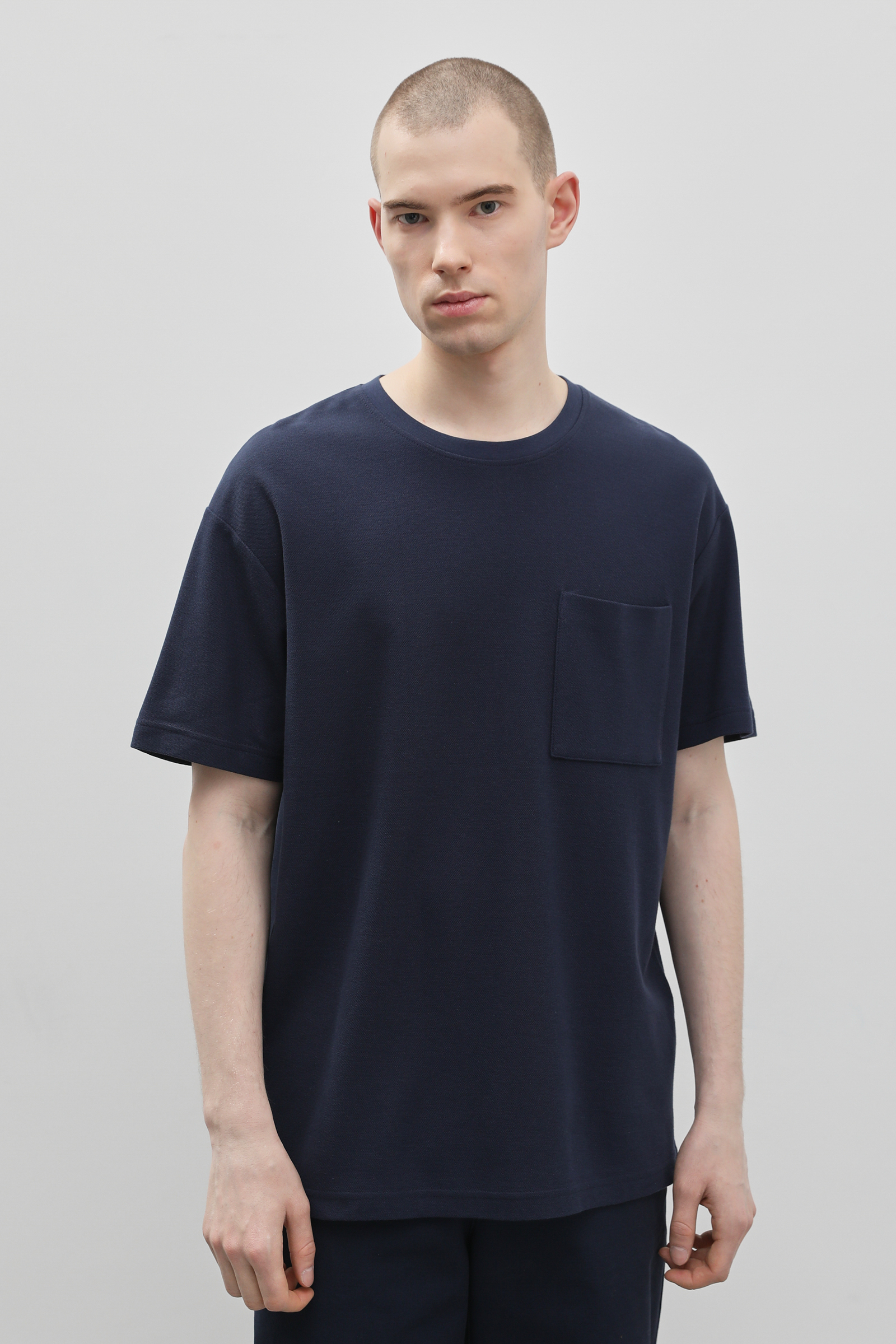 

Футболка мужская Finn Flare FBD21023 синяя 3XL, Синий, FBD21023