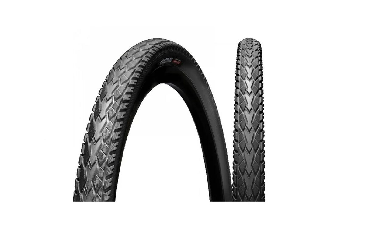 

Покрышка CHAO YANG 26"х 1.95 (47-559) H-5113, АНТИПРОКОЛ RHINO SKIN, дорожная, черная (25), Черный, H5176