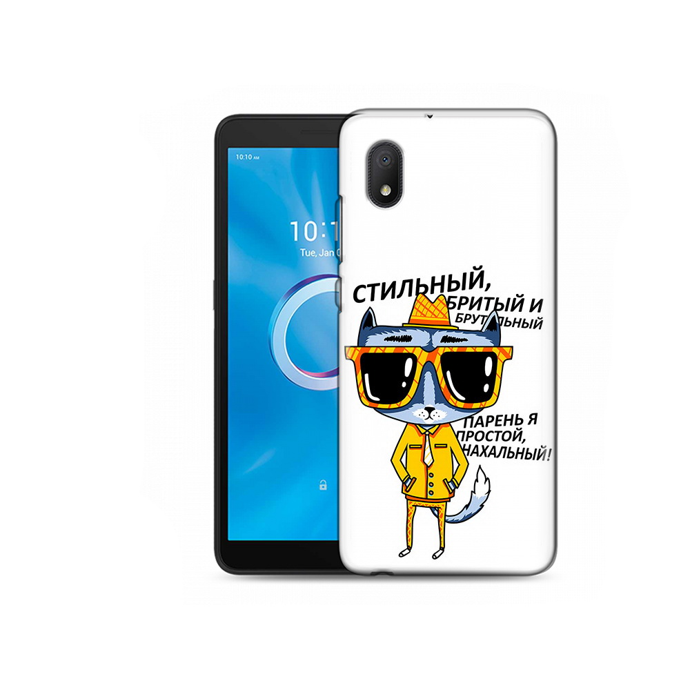

Чехол MyPads Tocco для Alcatel 1B 5002H стильный кот (PT227135.663.625), Tocco