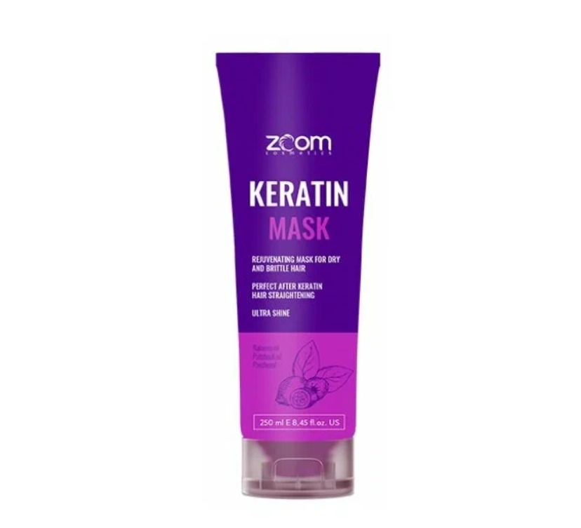 Маска Zoom Keratin Mask 250 мл ботокс для волос zoom btx diamond 500 ml 1 шт