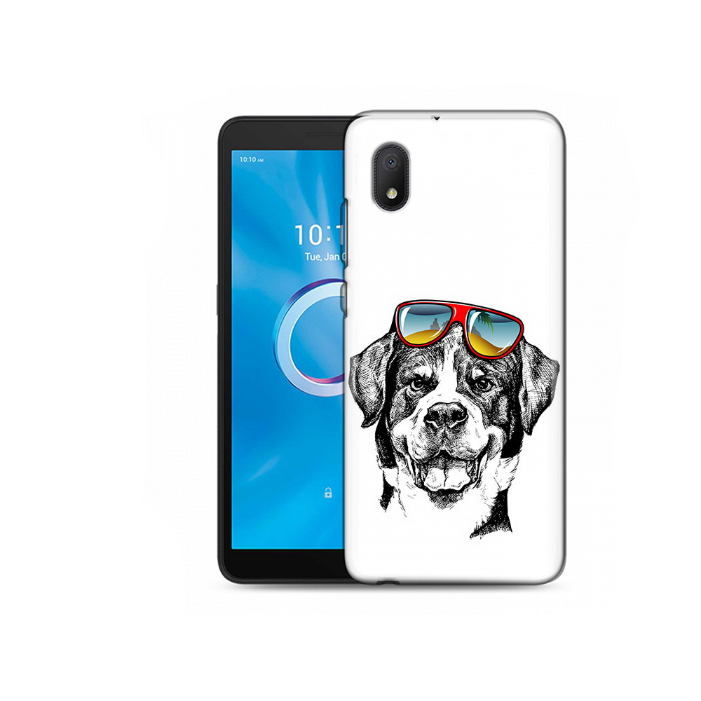 

Чехол MyPads Tocco для Alcatel 1B 5002H счастливая собака (PT227135.663.631), Tocco