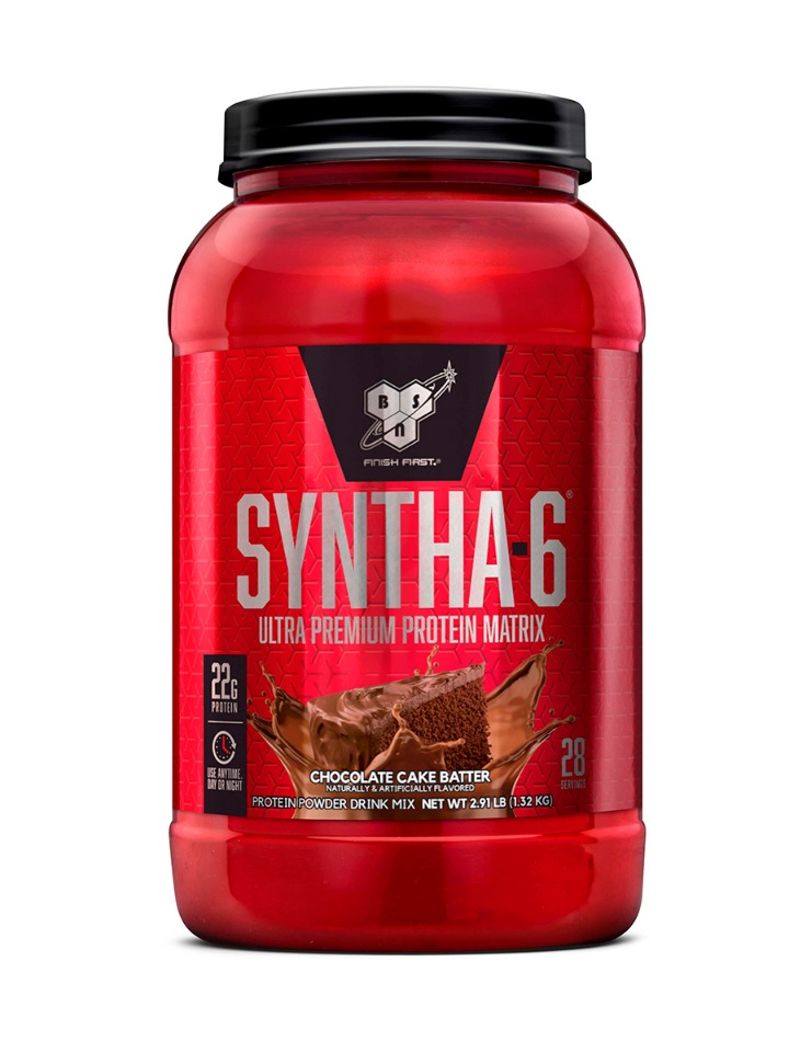 фото Многокомпонентный протеин bsn syntha-6 (2,91 lb) chocolate cake batter