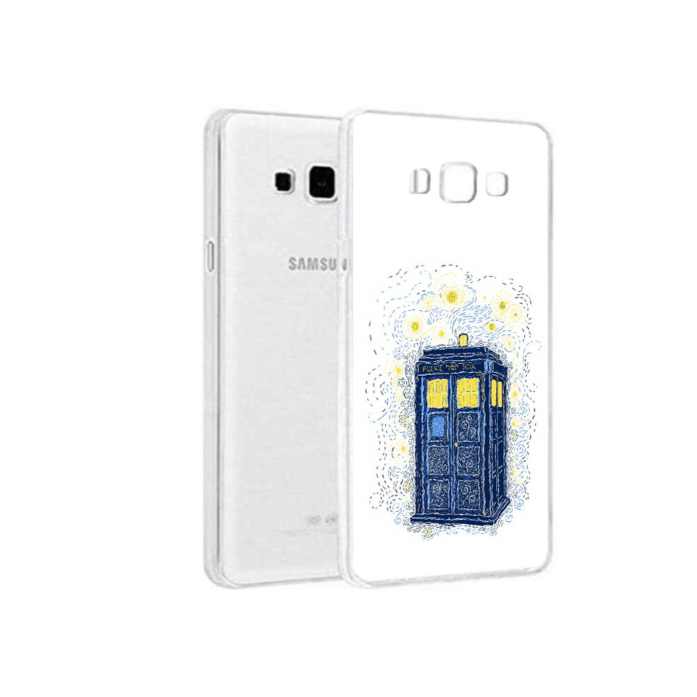 

Чехол MyPads Tocco для Samsung Galaxy A3 (2015) будка рисунок, Прозрачный, Tocco