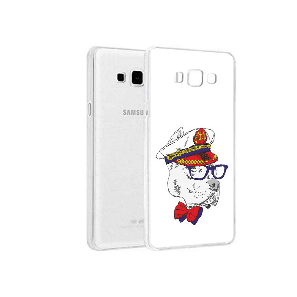 

Чехол MyPads Tocco для Samsung Galaxy A3 (2015) бульдог, Прозрачный, Tocco