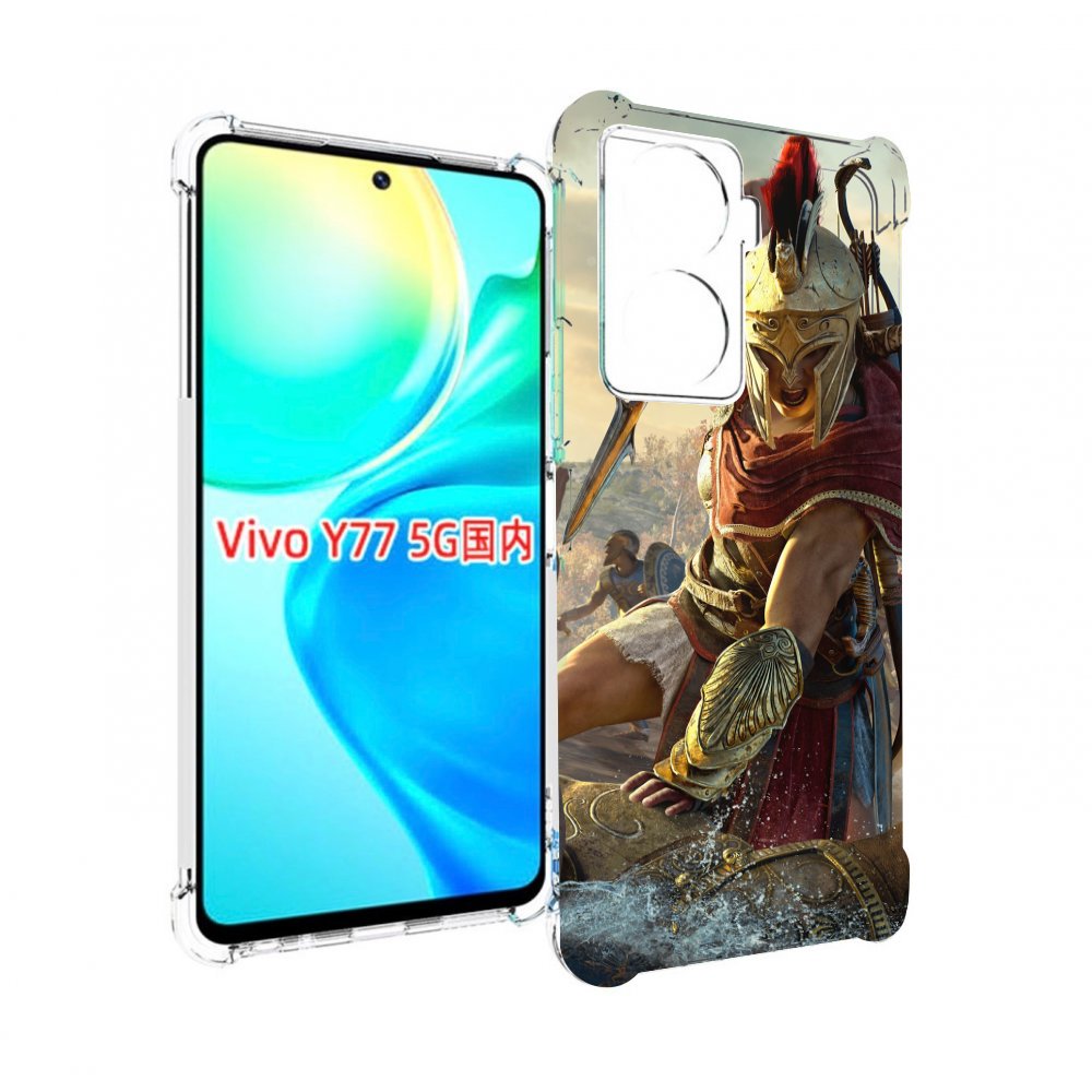 

Чехол MyPads Assassin's Creed Odyssey Kassandra мужской для Vivo Y77 5G, Прозрачный, Tocco