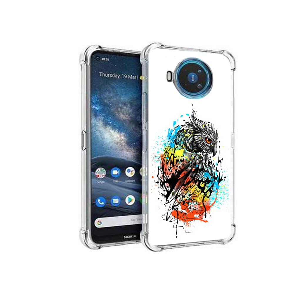 

Чехол MyPads Tocco для Nokia X100 Творческая сова (PT227057.109.170), Прозрачный, Tocco