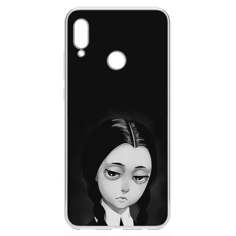 

Чехол-накладка Krutoff Clear Case Уэнсдей Аддамс - Рисованная Уэнсдей для Honor 10 Lite, Прозрачный