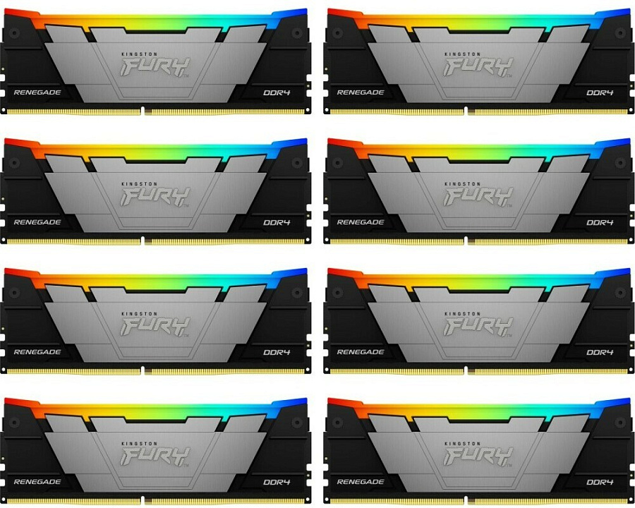 

Оперативная память Kingston Fury Renegade RGB KF432C16RB2AK8/256, Fury Renegade RGB