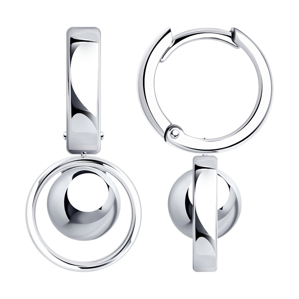 

Серьги из серебра SOKOLOV 94024767, 94024767