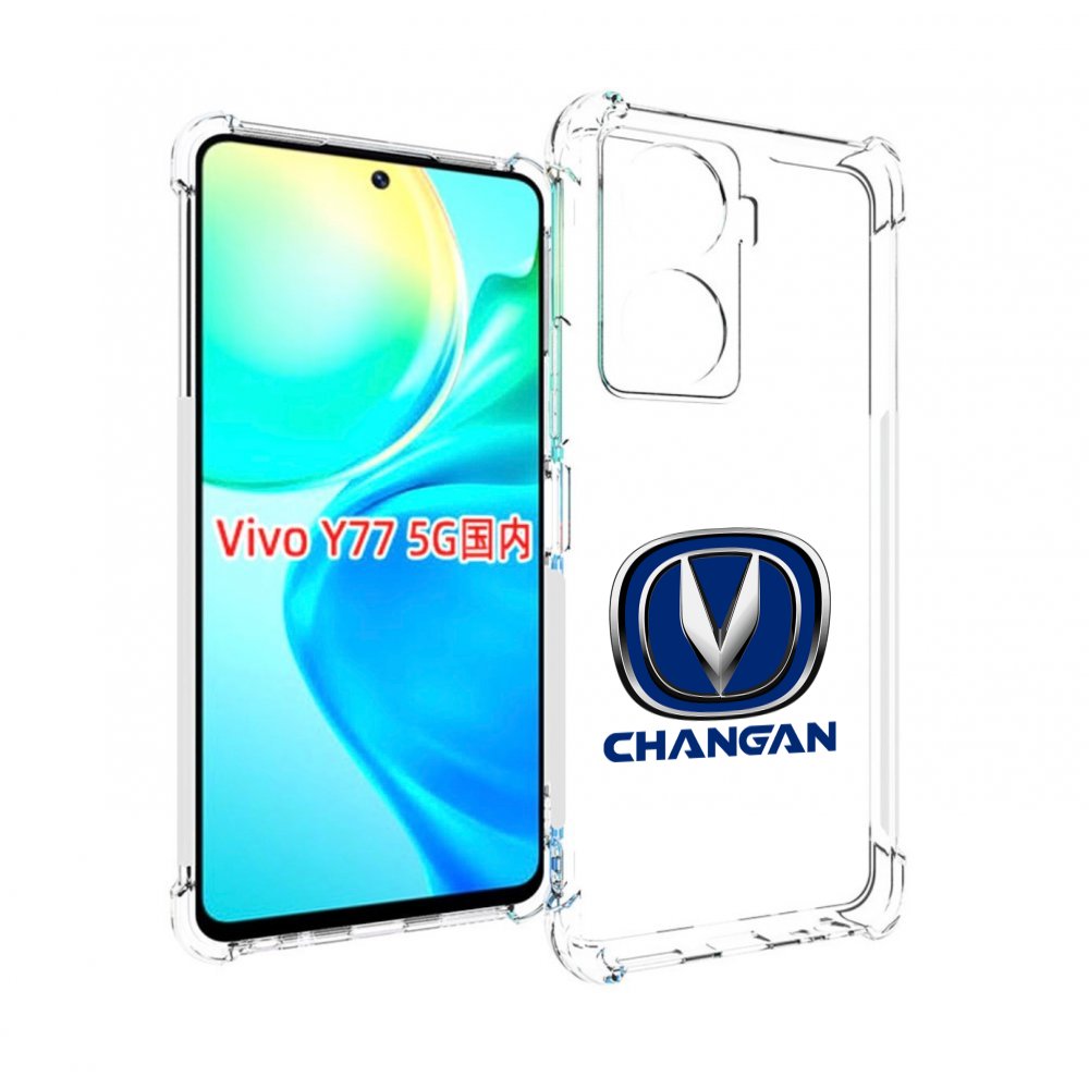 

Чехол Mypads Changan Мужской Для Vivo Y77 5G, Прозрачный, Tocco