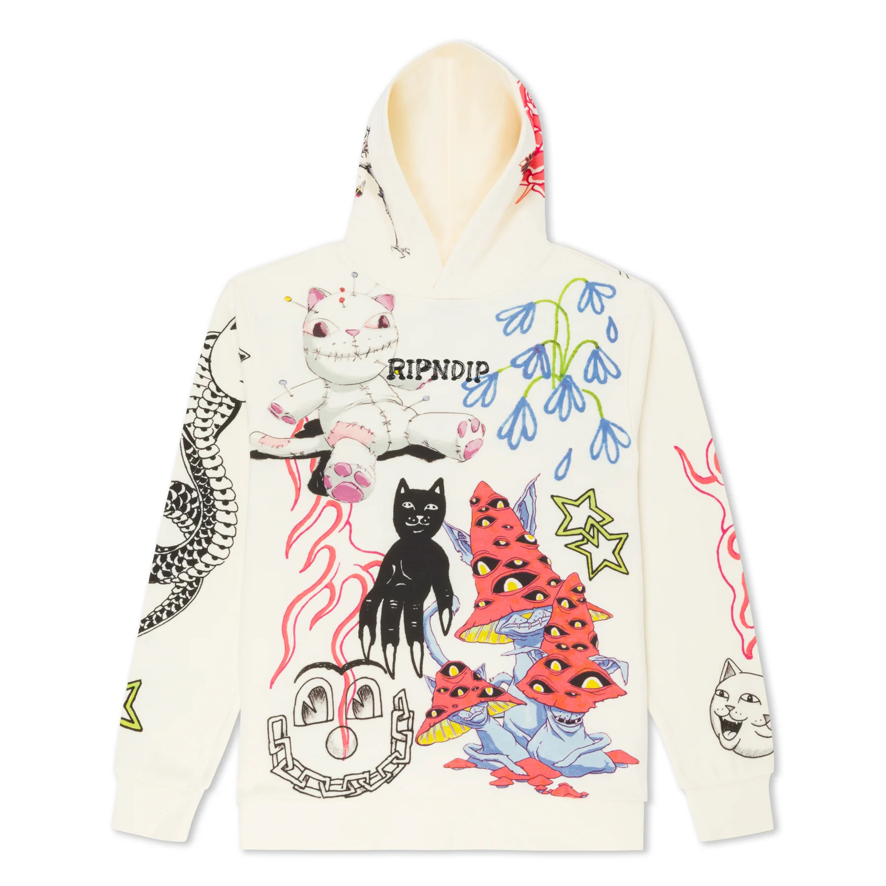 

Худи мужское Ripndip Travis бежевое M, Бежевый, Travis