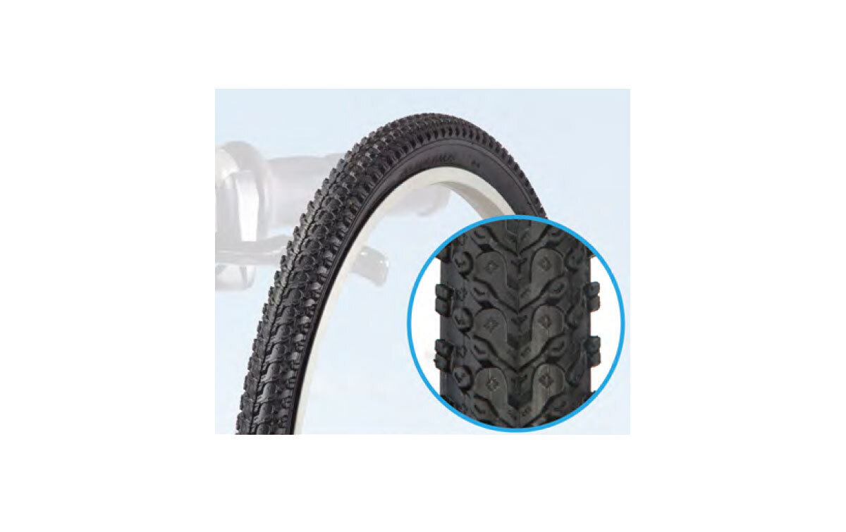 

Покрышка TRIX 20"х 2.125 (57-406) TXBM-036, горная низкая, черная