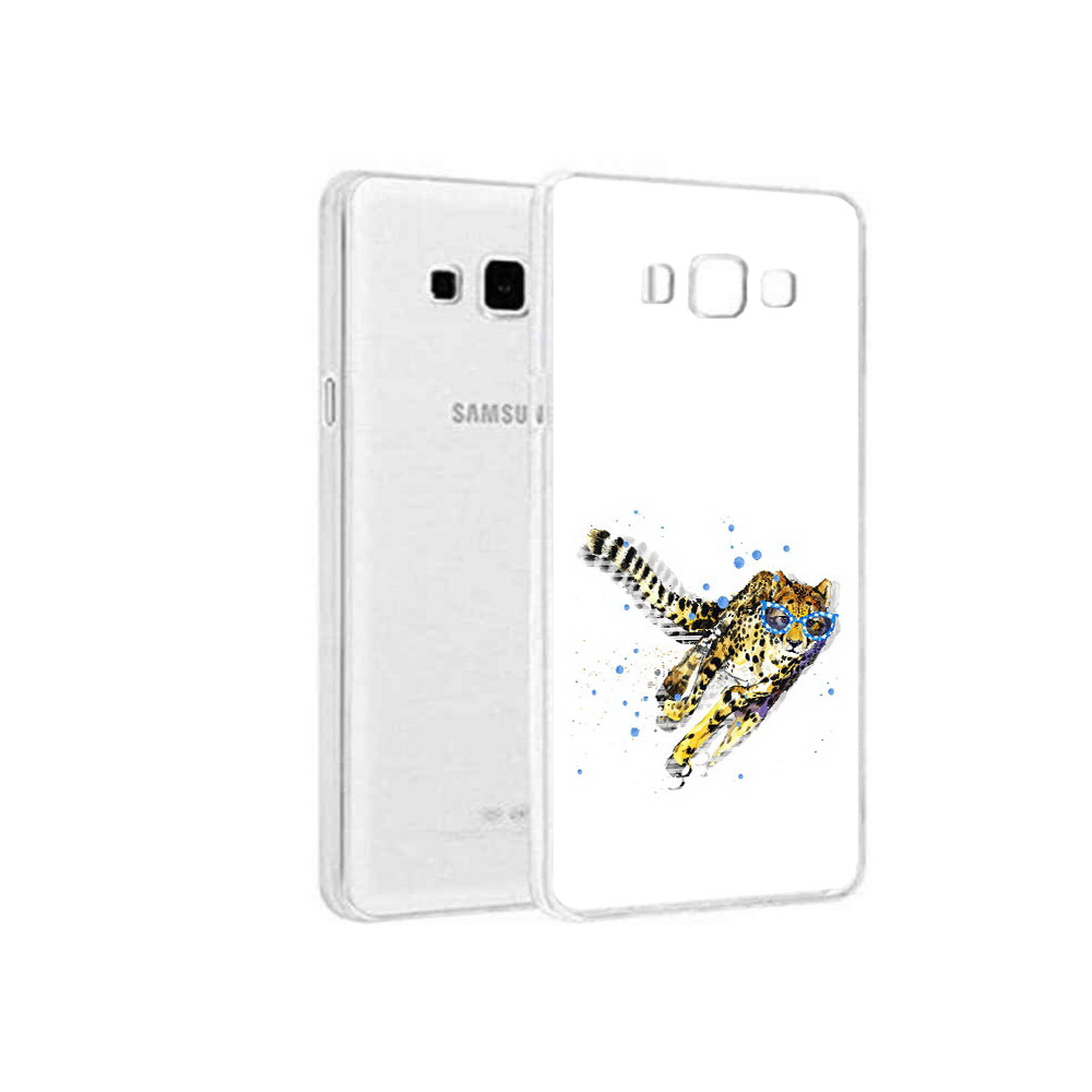 Чехол MyPads Tocco для Samsung Galaxy A3 (2015) гепард в очках