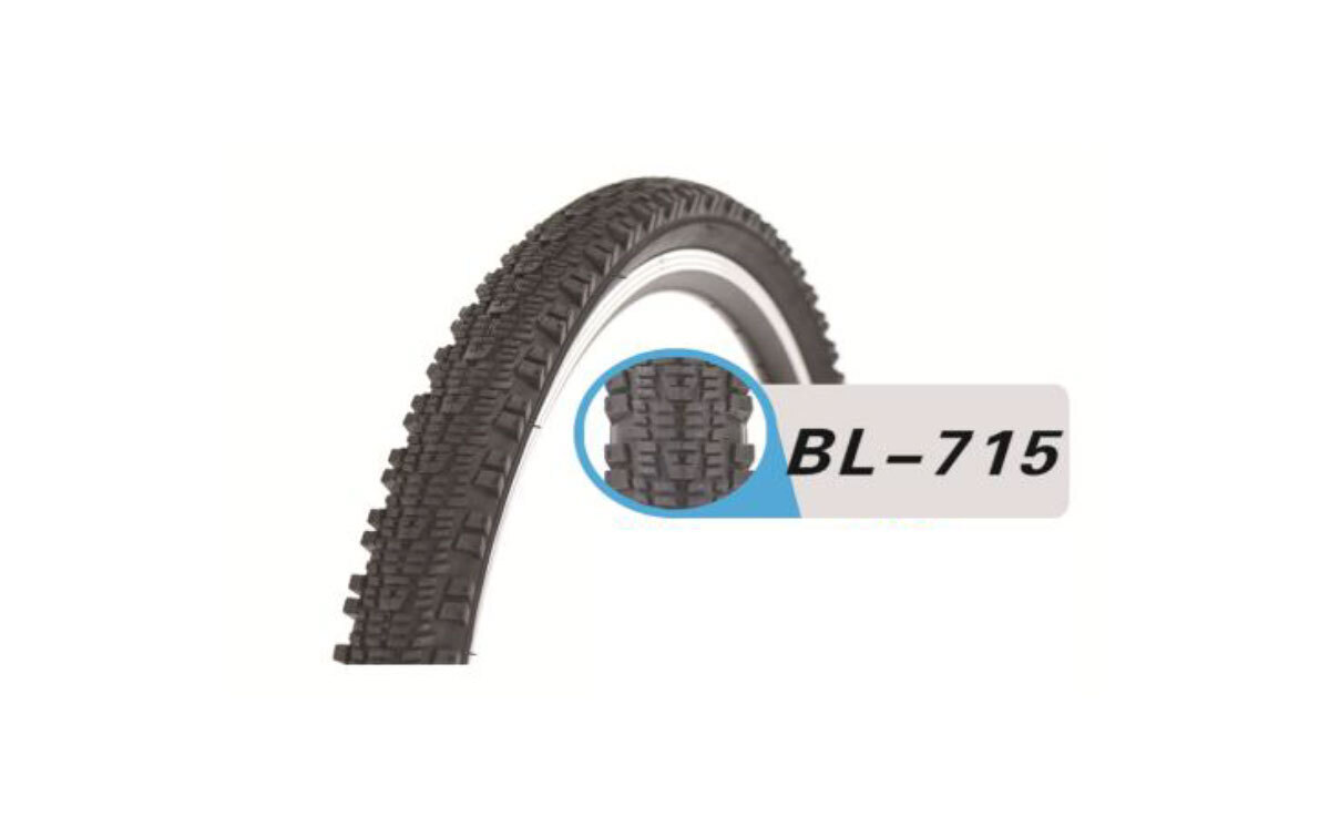 

Покрышка TRIX 26"х 2.125 (57-559) TXBL-715, горная средняя, черная, Черный, TXBL-715