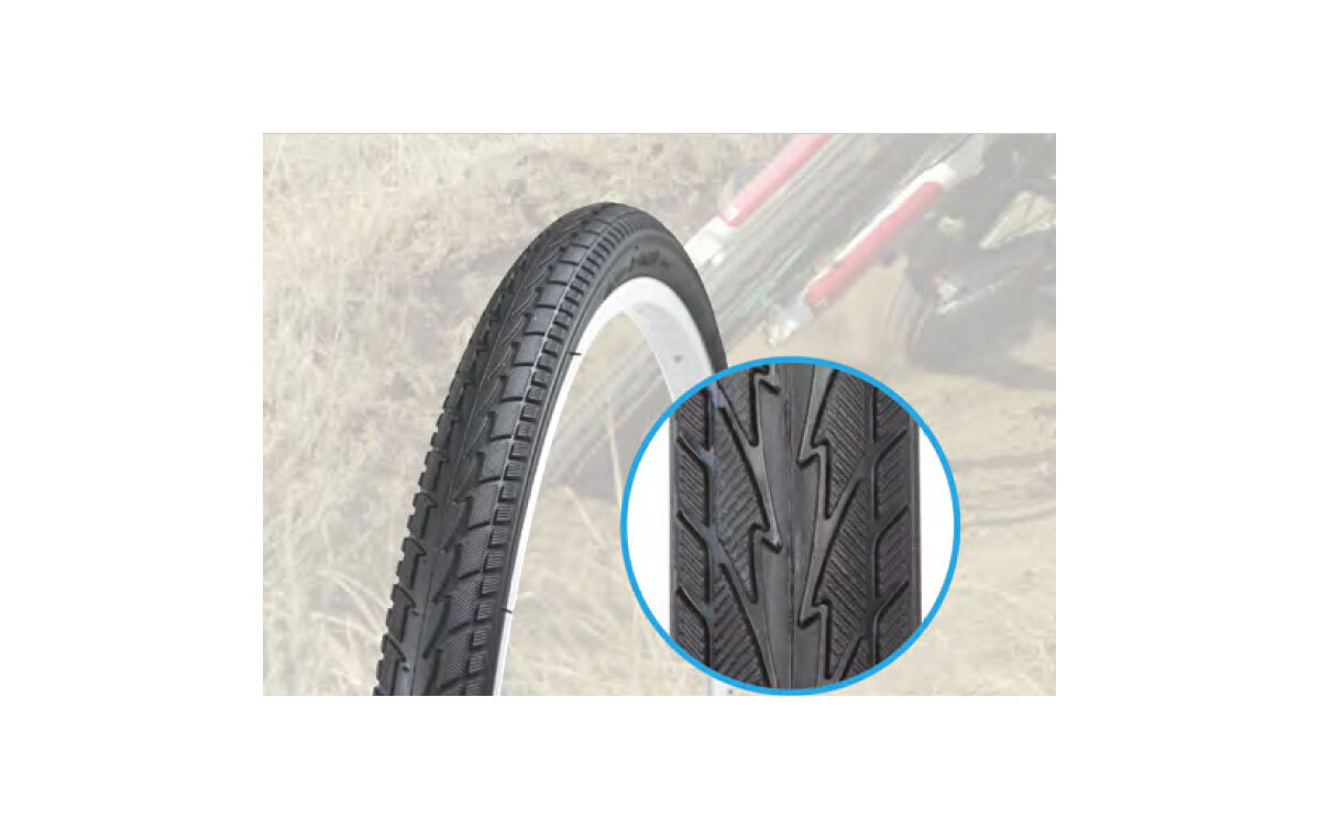 

Покрышка TRIX 28"х 1 3/8x 1 5/8 (37-622) TXBM-007, дорожная, черная