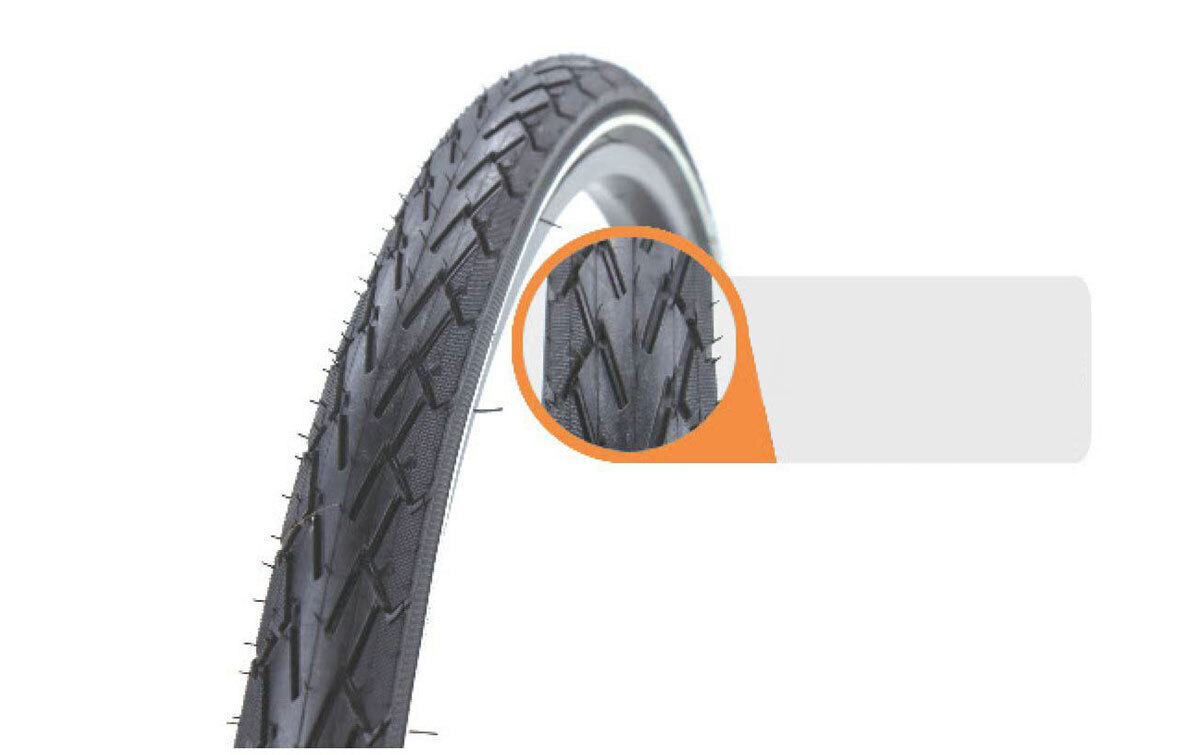 

Покрышка TRIX 28"х 1.75 (47-622), 7505, дорожная, черная, Черный, TXBL-722