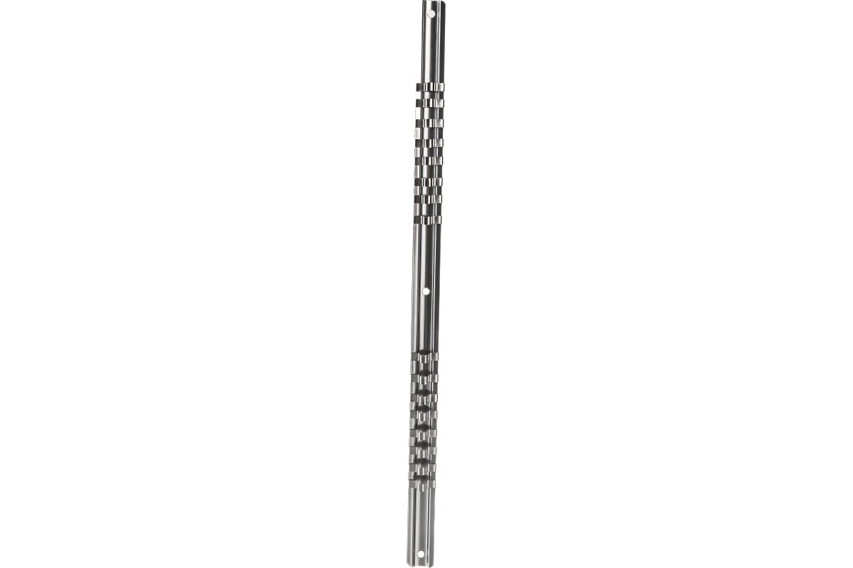 

Держатель головок 1/4" L=400мм стальная рейка 16шт. JTC, Серебристый