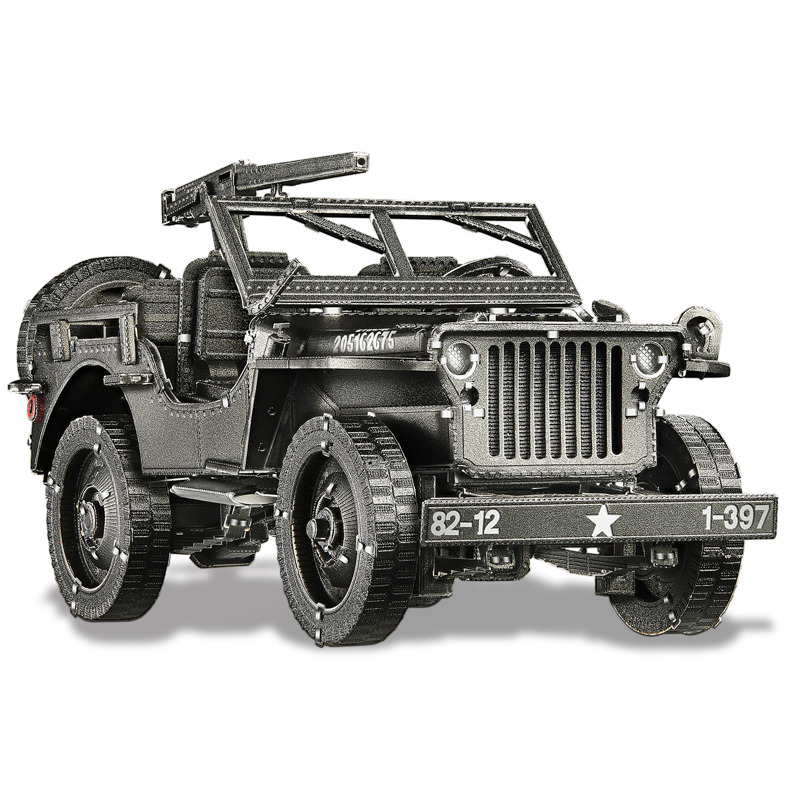 

Металлическая 3D модель для сборки автомобиля WILLYS MB Piececool