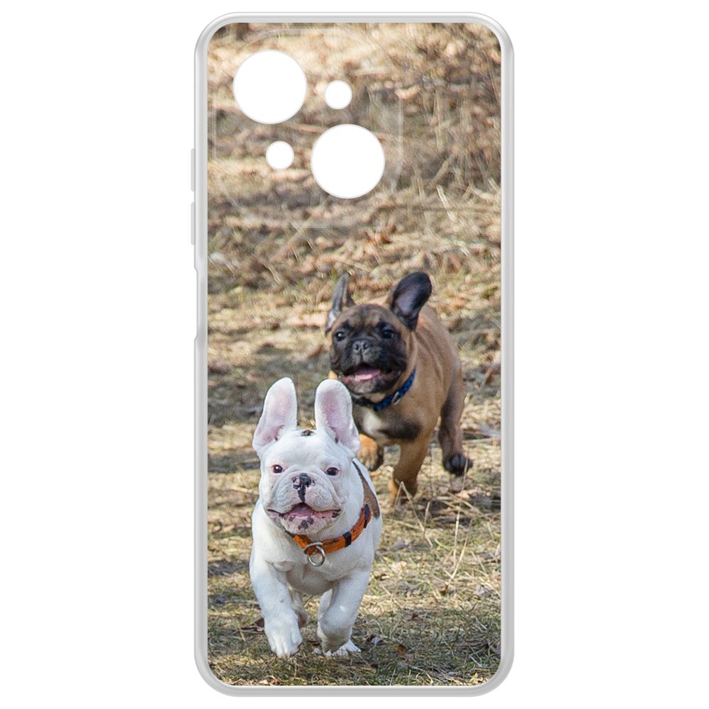 

Чехол-накладка Krutoff Clear Case Догонялки для Tecno Spark Go 1, Прозрачный