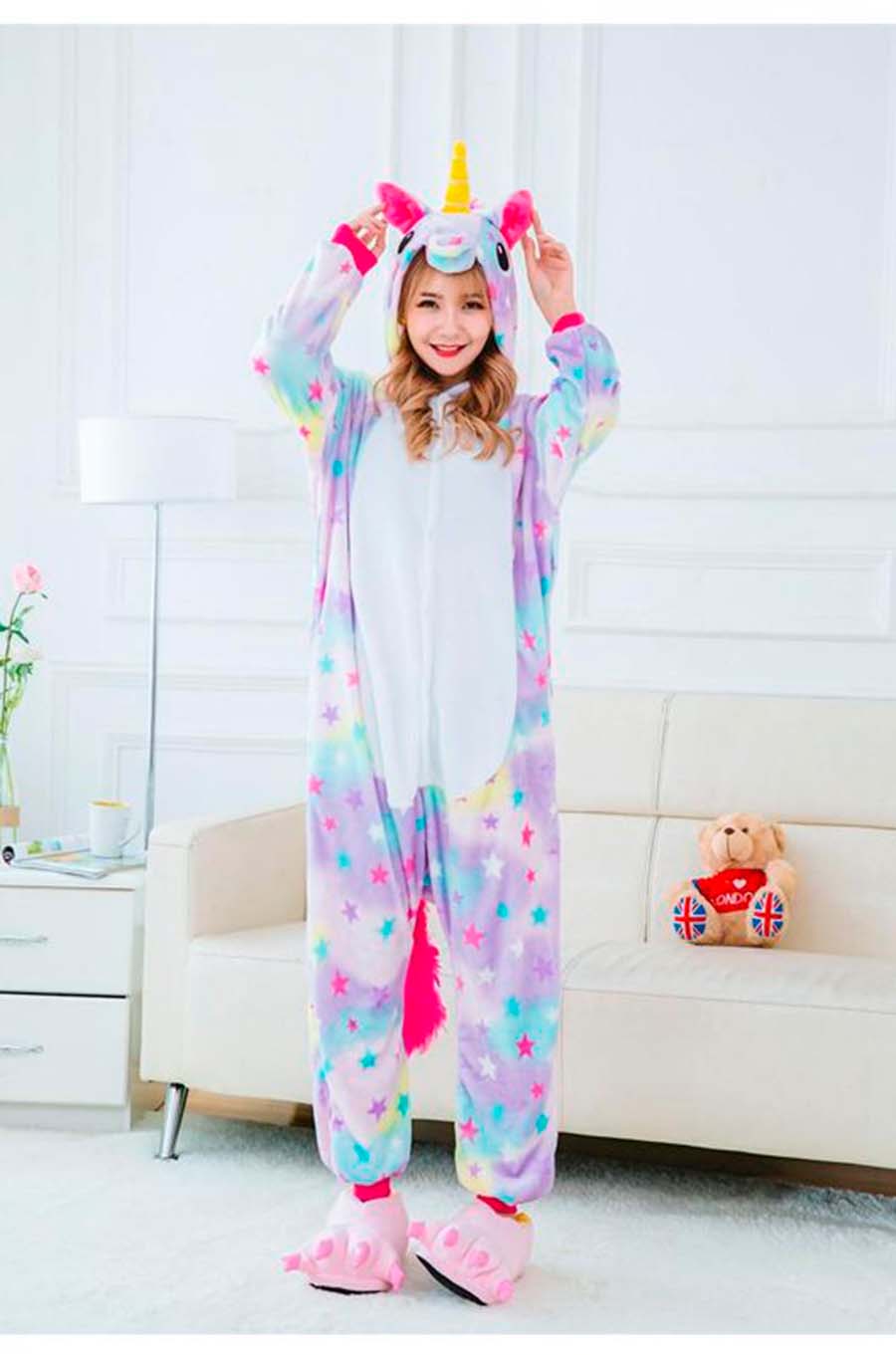 

Кигуруми мужской NoBrand 10282-20 разноцветный S, 10282-20