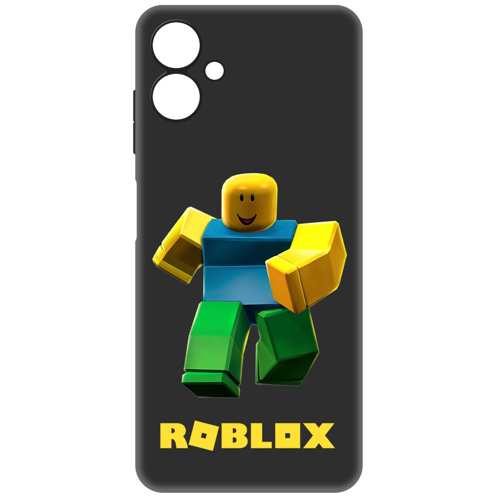 

Чехол-накладка Krutoff Soft Case Roblox-Классический Нуб для Samsung Galaxy A06 (A065), Черный