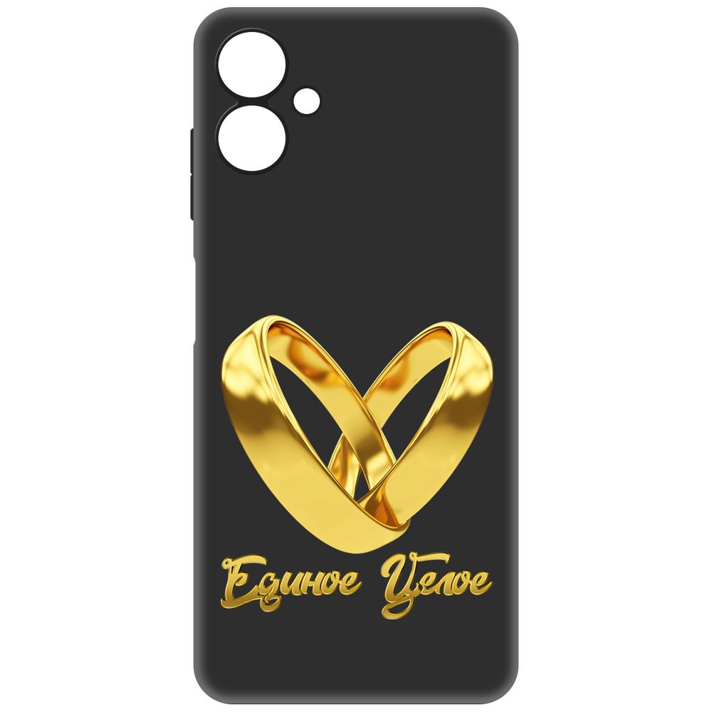 

Чехол-накладка Krutoff Soft Case Единое целое для Samsung Galaxy A06 (A065) черный