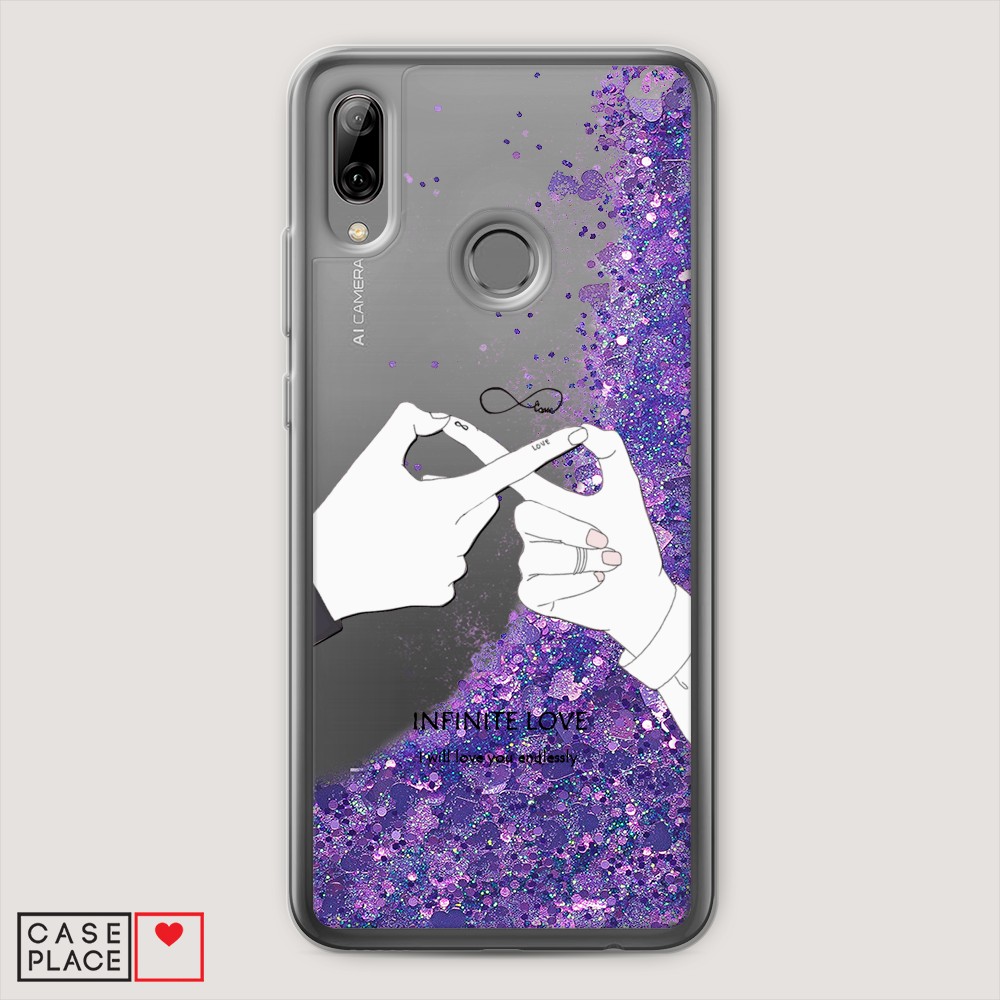 

Чехол Awog на Huawei P Smart 2019/Honor 10 Lite "Любовь навсегда", Разноцветный, 67292-1