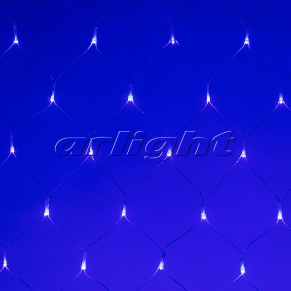 

Световая сетка ARdecoled 24675 2x1,5 м синий, Светодиодная сеть ARdecoled