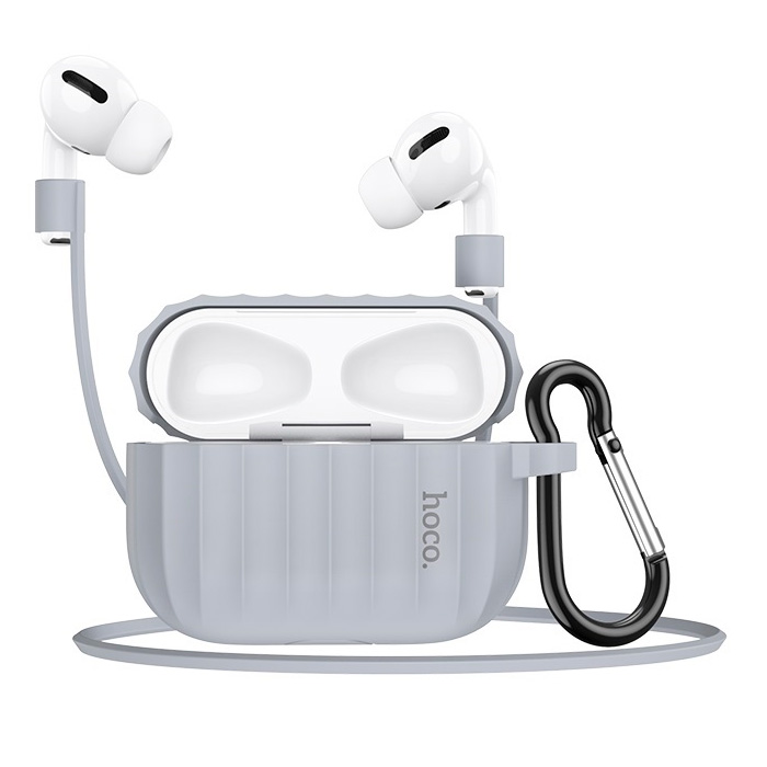 Чехол для Apple AirPods Pro Hoco WB20 Fenix - Серый