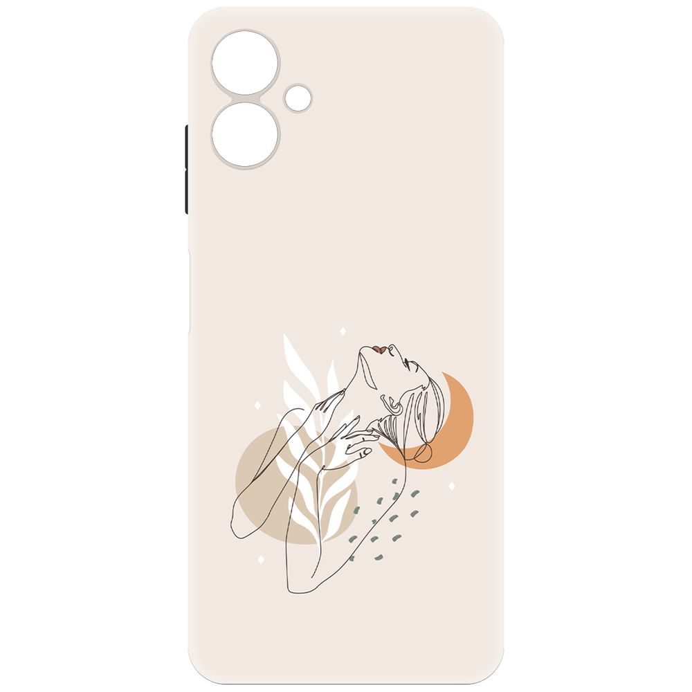 

Чехол-накладка Krutoff Soft Case Женственность для Samsung Galaxy A06 (A065) черный