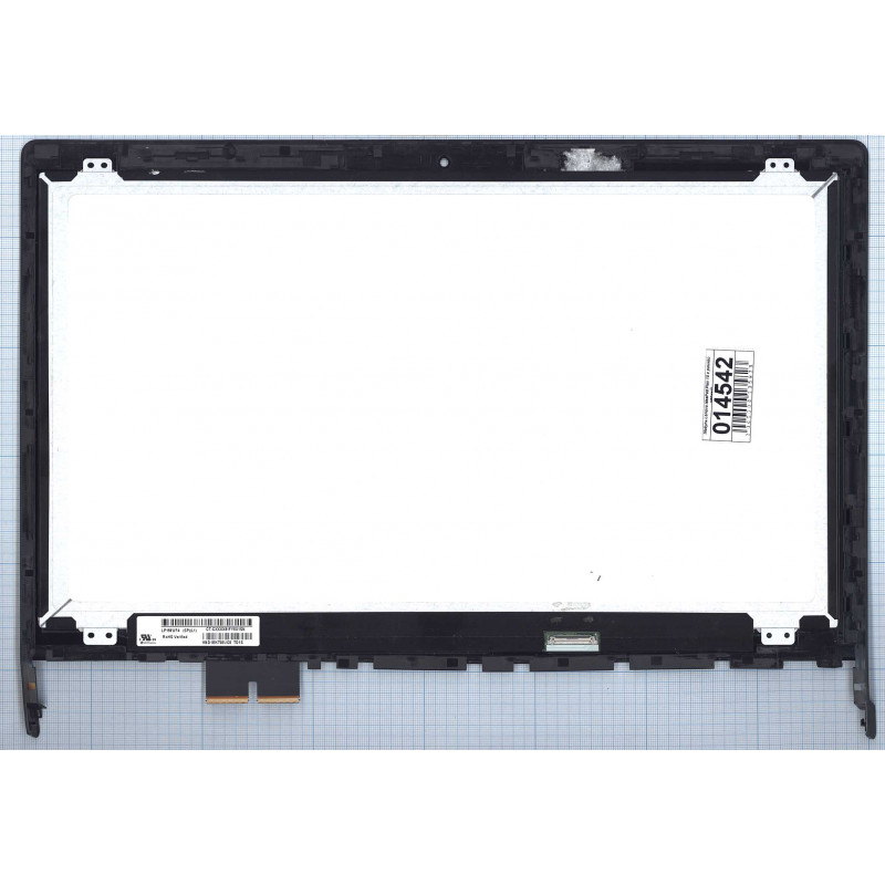 Дисплей OEM с тачскрином для Lenovo IdeaPad Flex 5 15 черный с рамкой