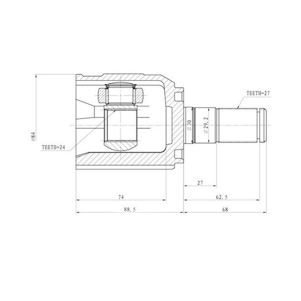 

ШРУС Zikmar z88944r