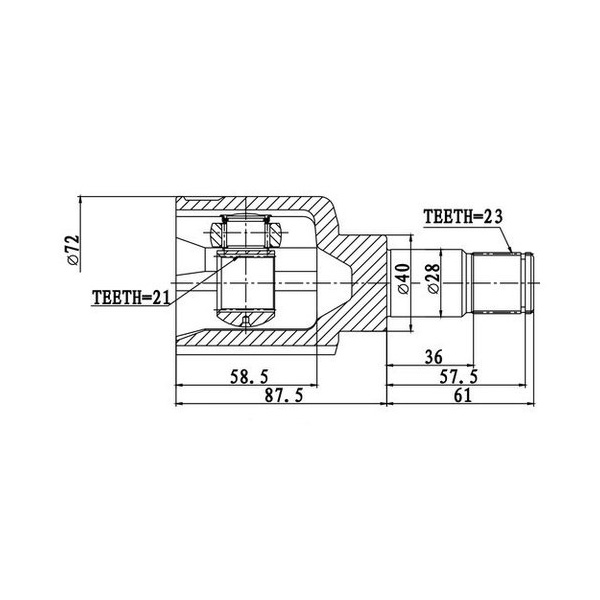 

ШРУС Zikmar z87950r