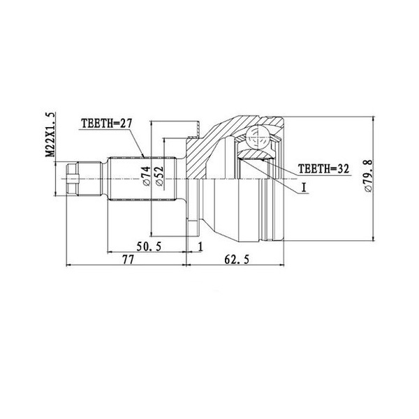 

ШРУС Zikmar z87487r