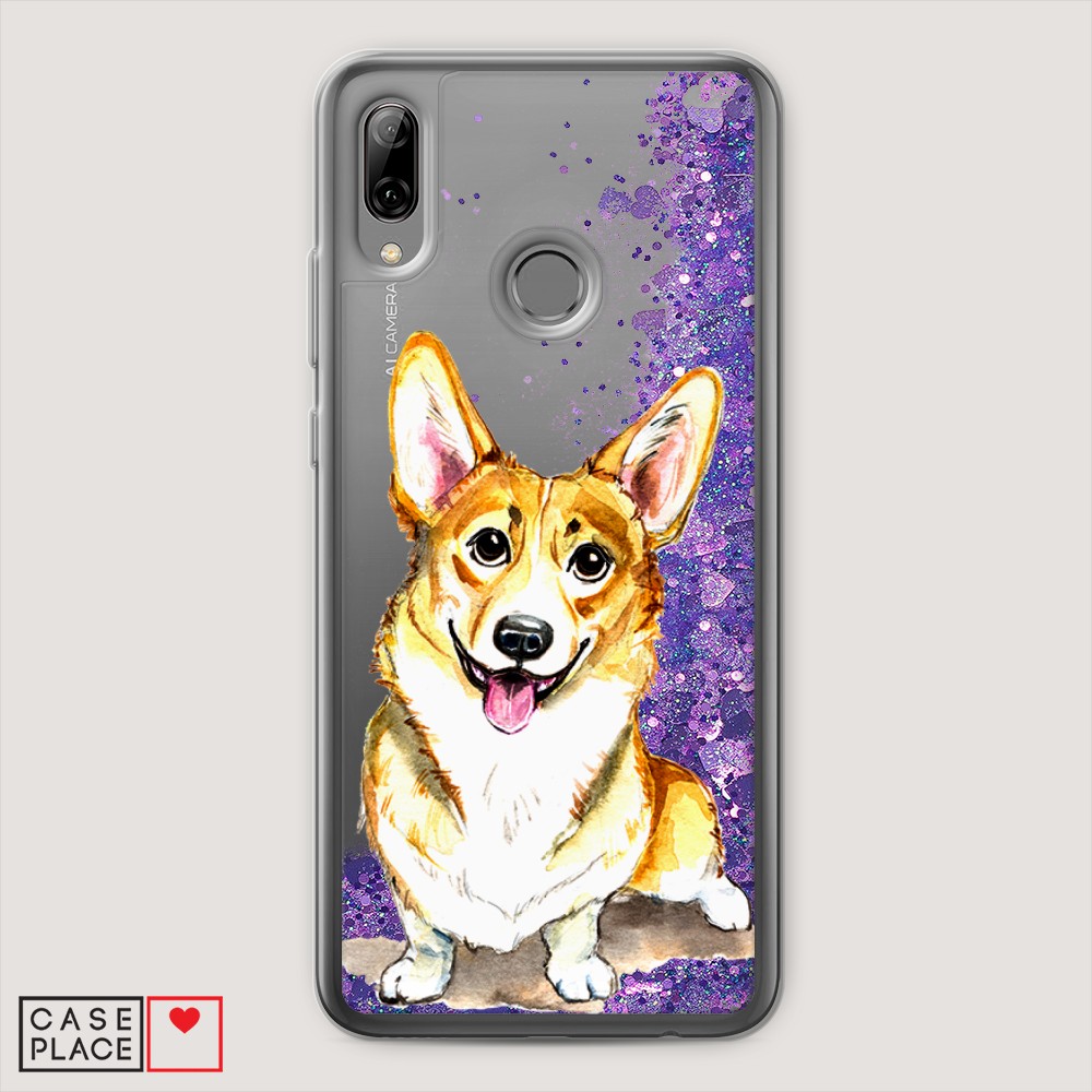 

Чехол Awog на Huawei P Smart 2019/Honor 10 Lite "Малыш корги", Разноцветный, 67292-1