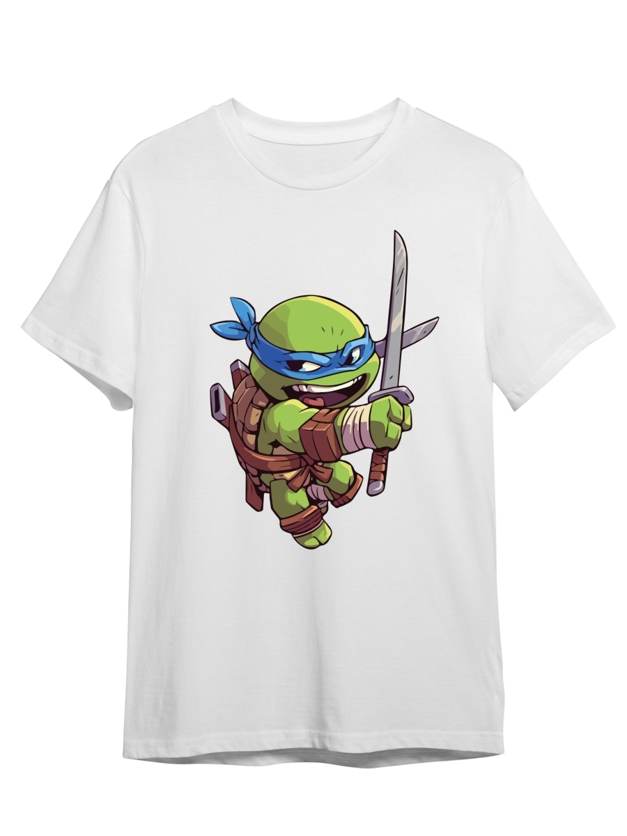 

Футболка унисекс СувенирShop Черпашки ниндзя/TMNT 13 белая S (44-46), Белый, "Черпашки ниндзя/TMNT" 13