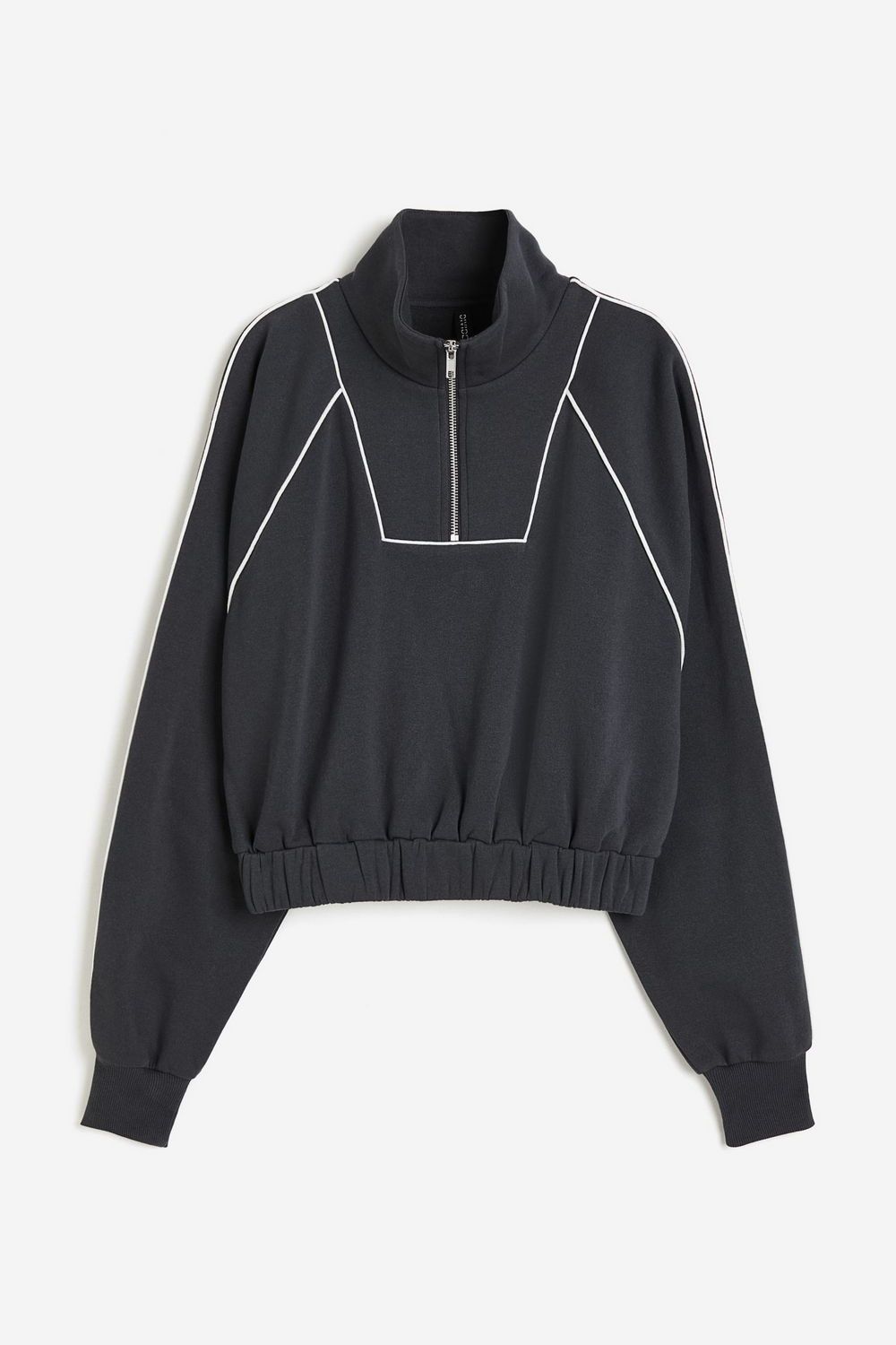 

Свитшот женский H&M 1209227 черный XL, 1209227