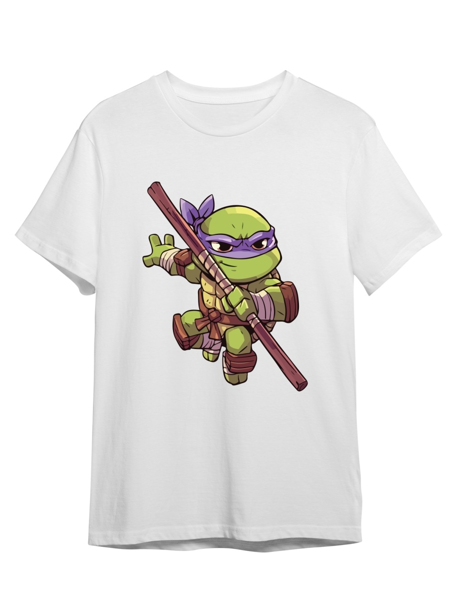

Футболка унисекс СувенирShop Черпашки ниндзя/TMNT 17 белая S (44-46), Белый, "Черпашки ниндзя/TMNT" 17