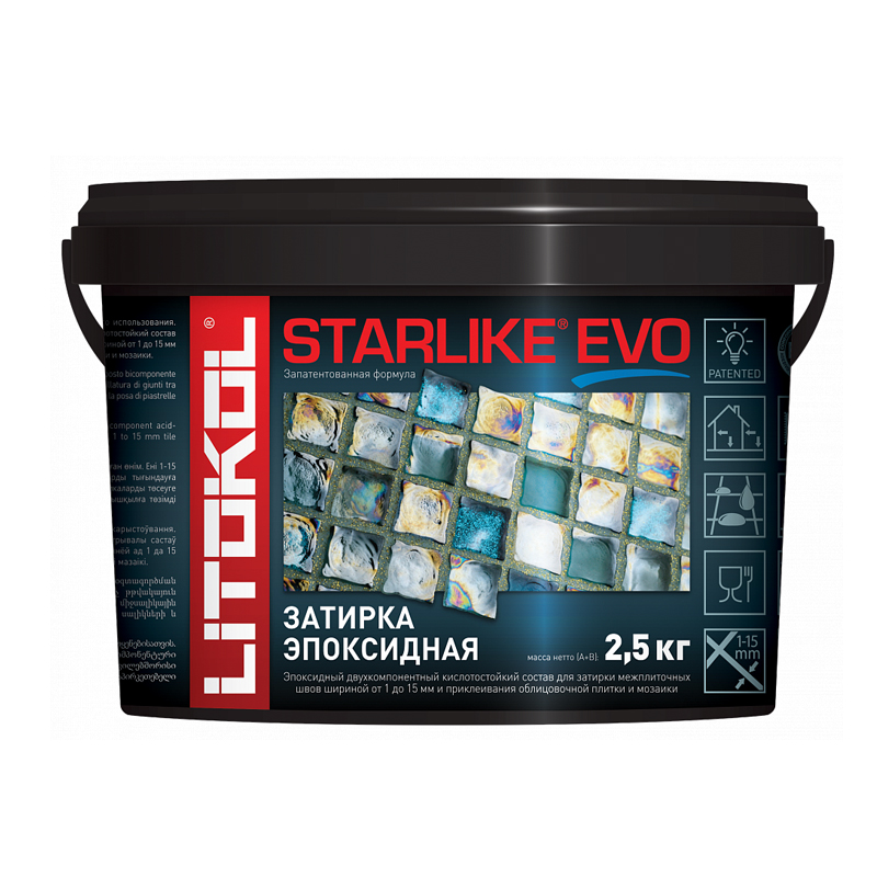 

Затирка LITOKOL Starlike Evo S.202 Naturale 2,5 кг, Бежевый