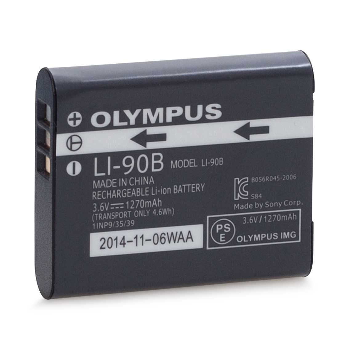 Аккумулятор для фотоаппарата Olympus Li-90B 1270 мА/ч