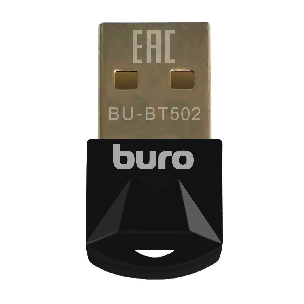 Bluetooth адаптер BURO BU-BT502 Black черный (1395352)