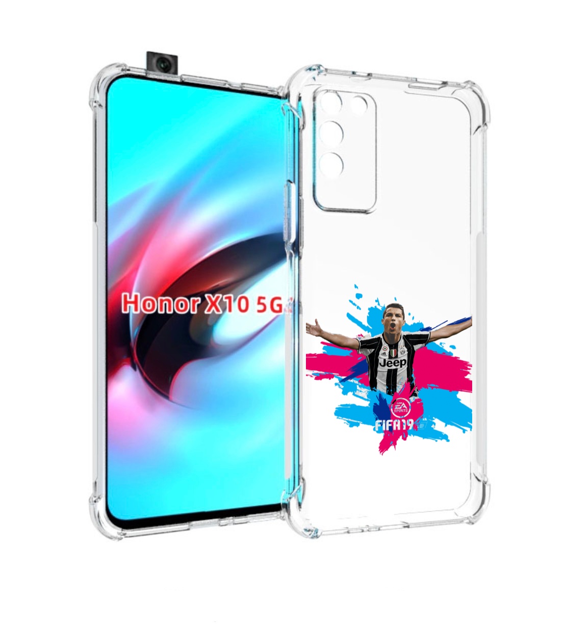 

Чехол MyPads Fifa-2019-2020-2021-2022 мужской для Honor X10, Прозрачный, Tocco