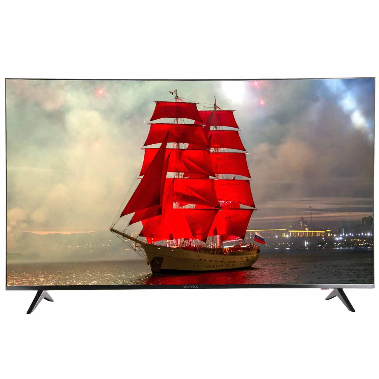 фото Led телевизор 4k ultra hd витязь 55lu1204 smart