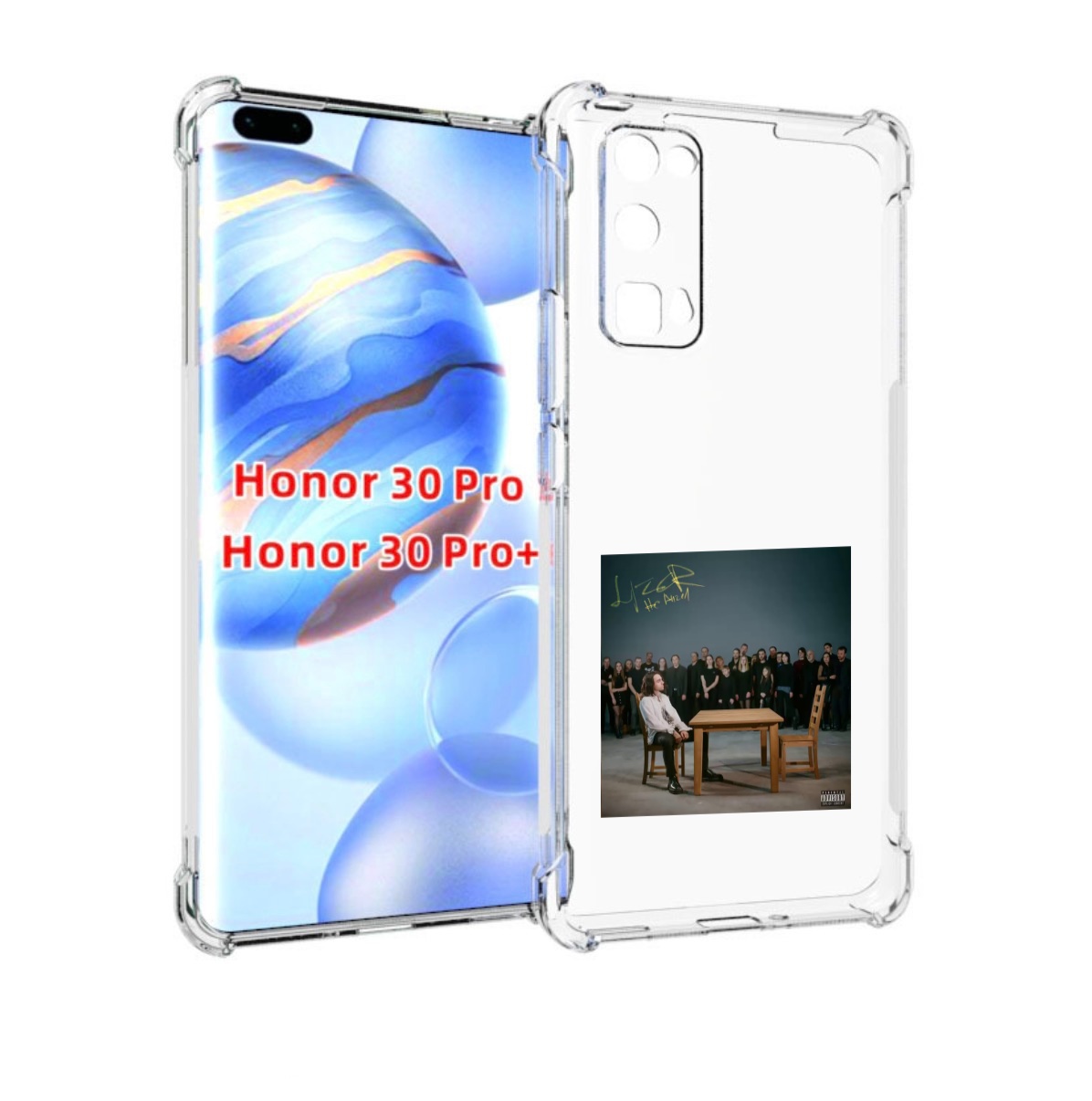 

Чехол бампер MyPads Не Ангел LIZER для Honor 30 Pro, Прозрачный, Tocco