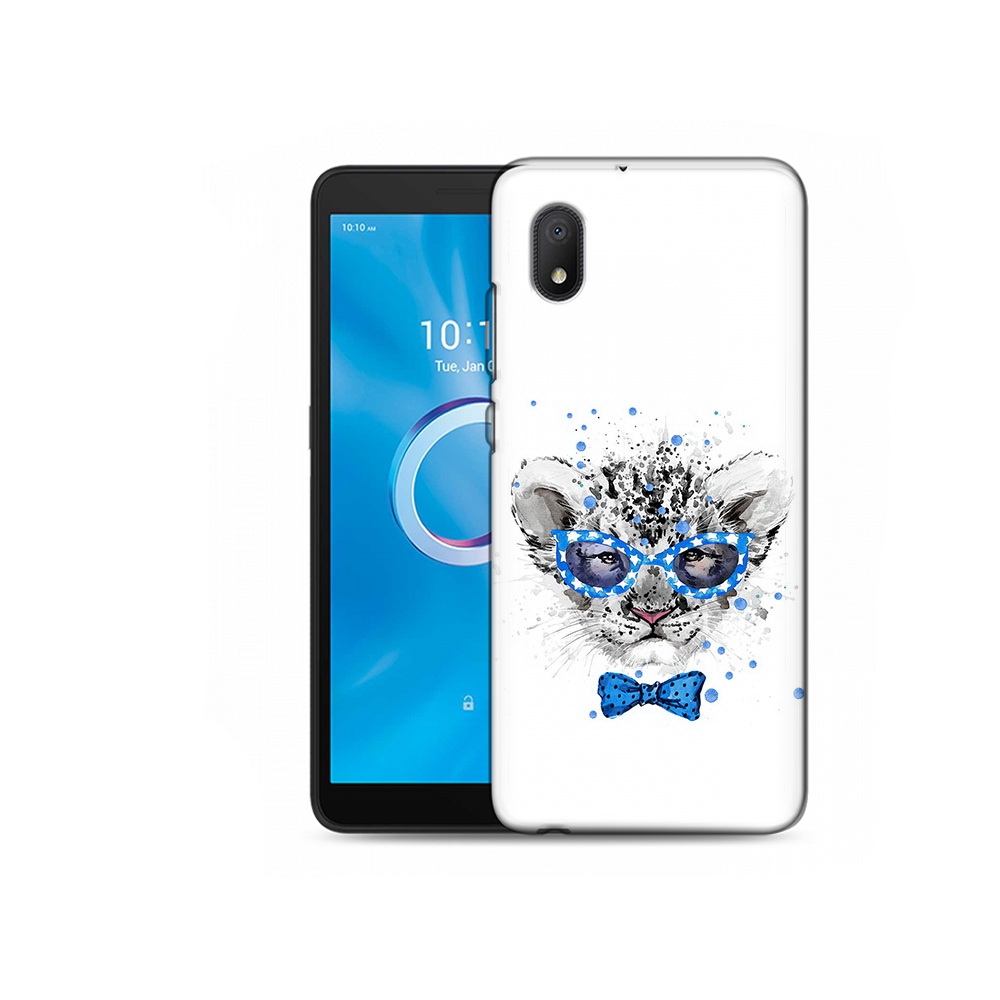

Чехол MyPads Tocco для Alcatel 1B 5002H тигренок с бабочкой (PT227135.663.642), Tocco