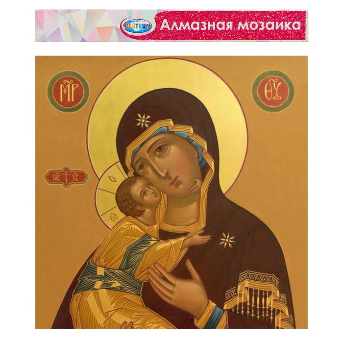 

КНР частичное заполнение Богородица Владимирская 40х50 см 87096
