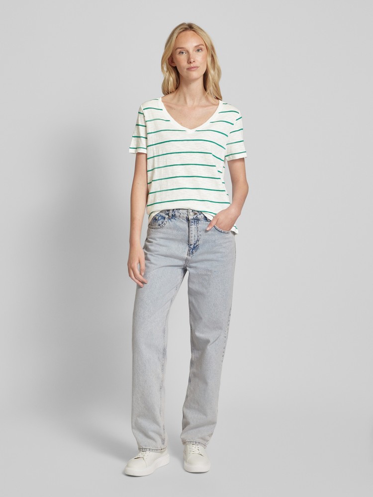 

Футболка женская Mango 67096026 белая XS, Белый, 67096026